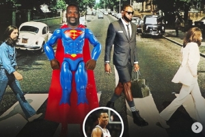 前骑士队友：詹姆斯走在街上像披头士乐队成员 奥胖像个超人人偶